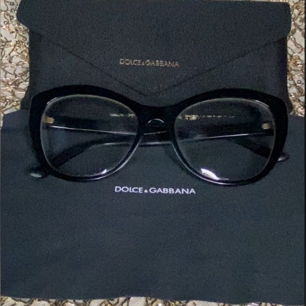 Dolce & Gabbana Black eye glasses